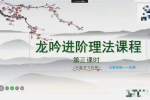 孔明老师（龙吟六爻）《六爻内部班理象高级课》16集