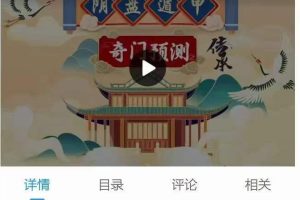 道宣宣法道人阴盘奇门遁甲高级班课程共35集